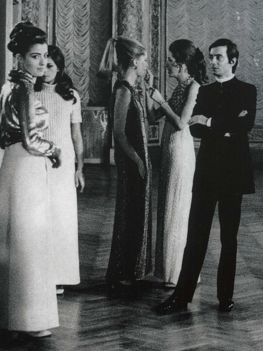 1961 - Pino Lancetti’s first fashion show at Palazzo Pitti